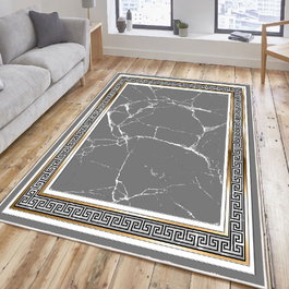 Conceptum Els2410 Alfombra de Terciopelo Multicolor 120 x 180 cm